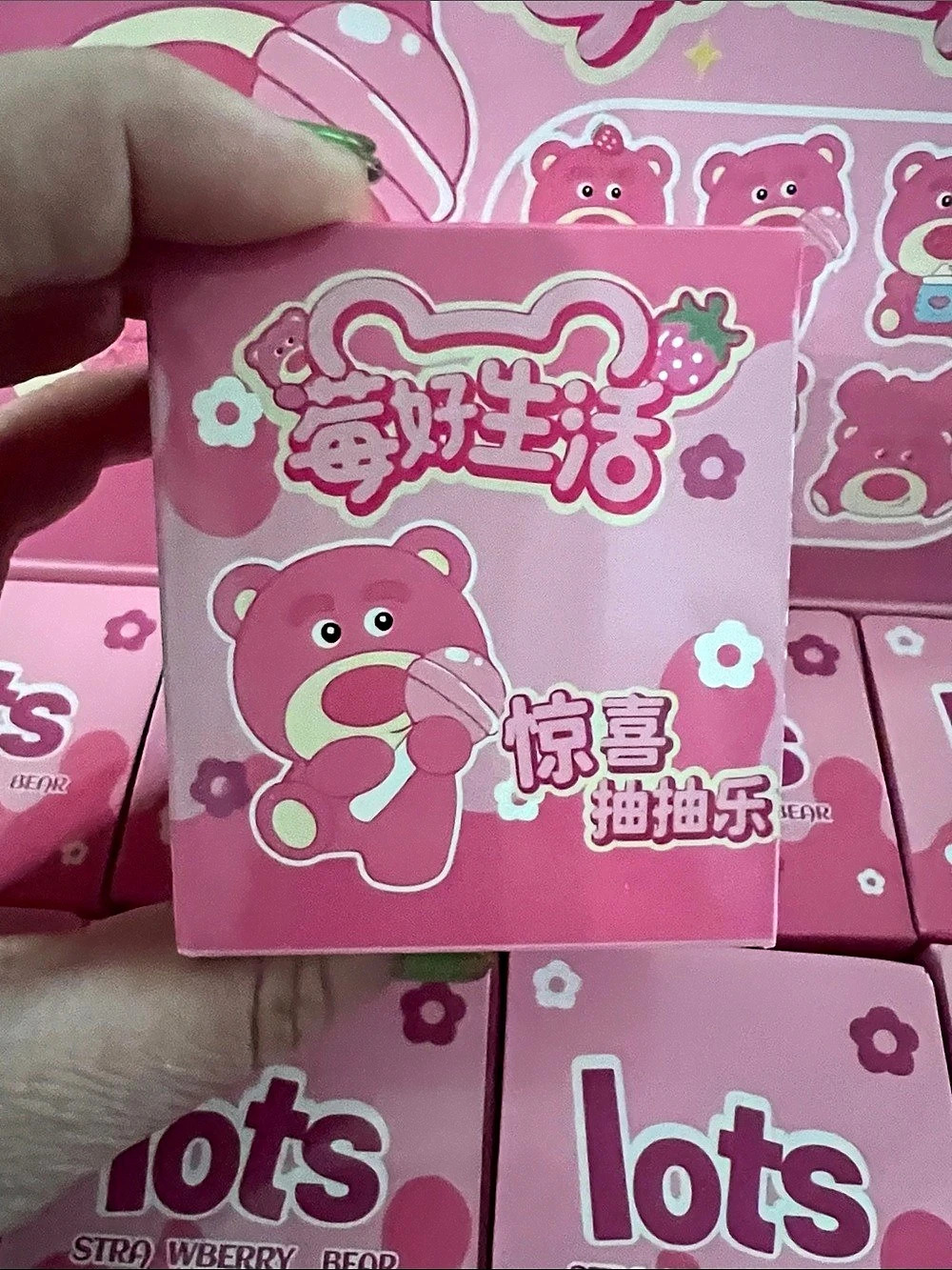 MINISO Disney Pixar Lotso Strawberry Bear Series Blind Box Blind Box